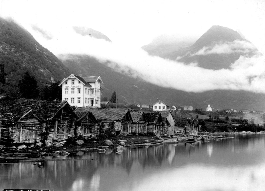 Loen, cirka 1875