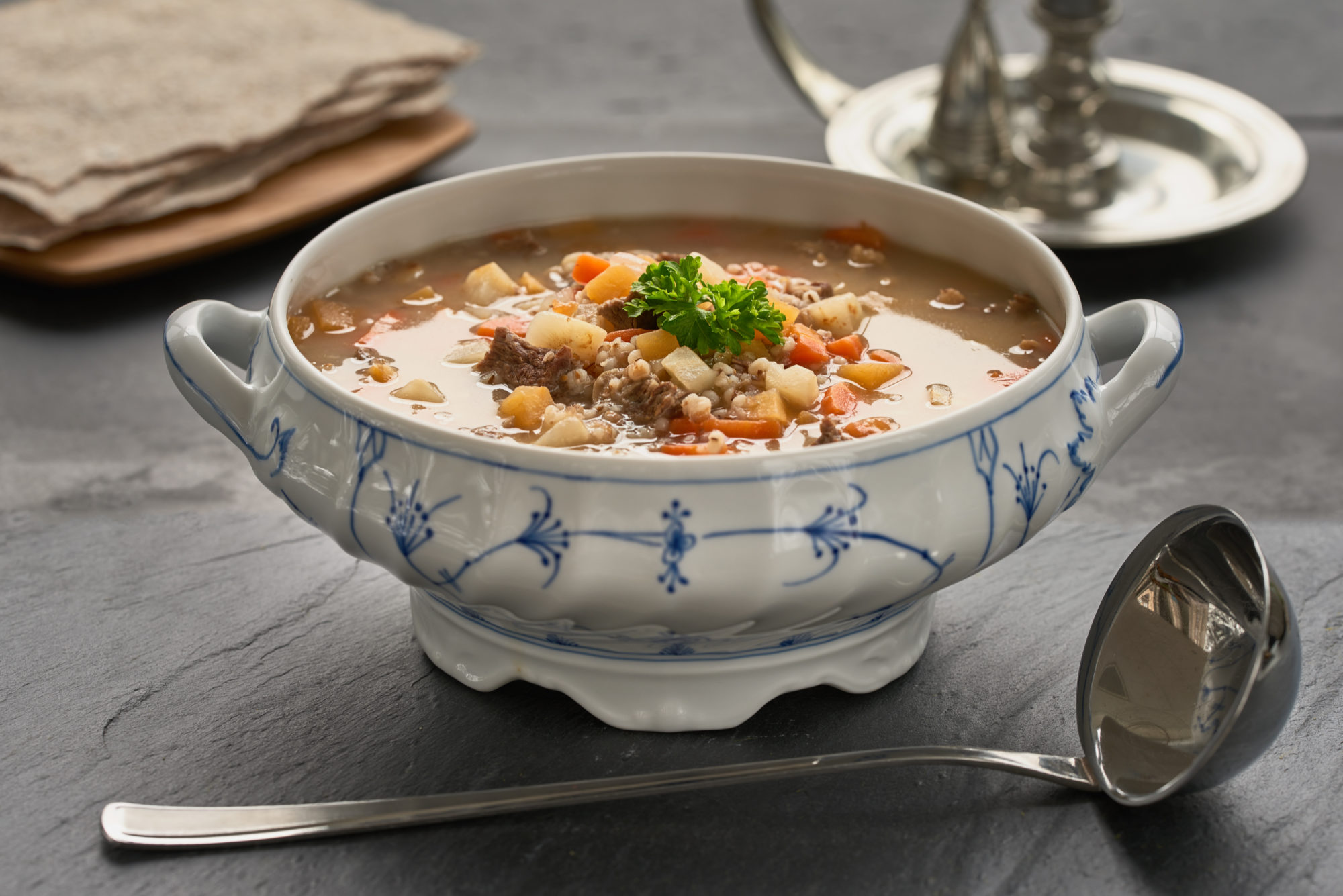 TradisjonsMat1645 byggrynssuppe kjøtt