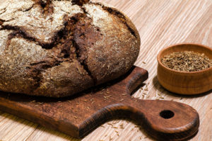 rugbrød på fjøl