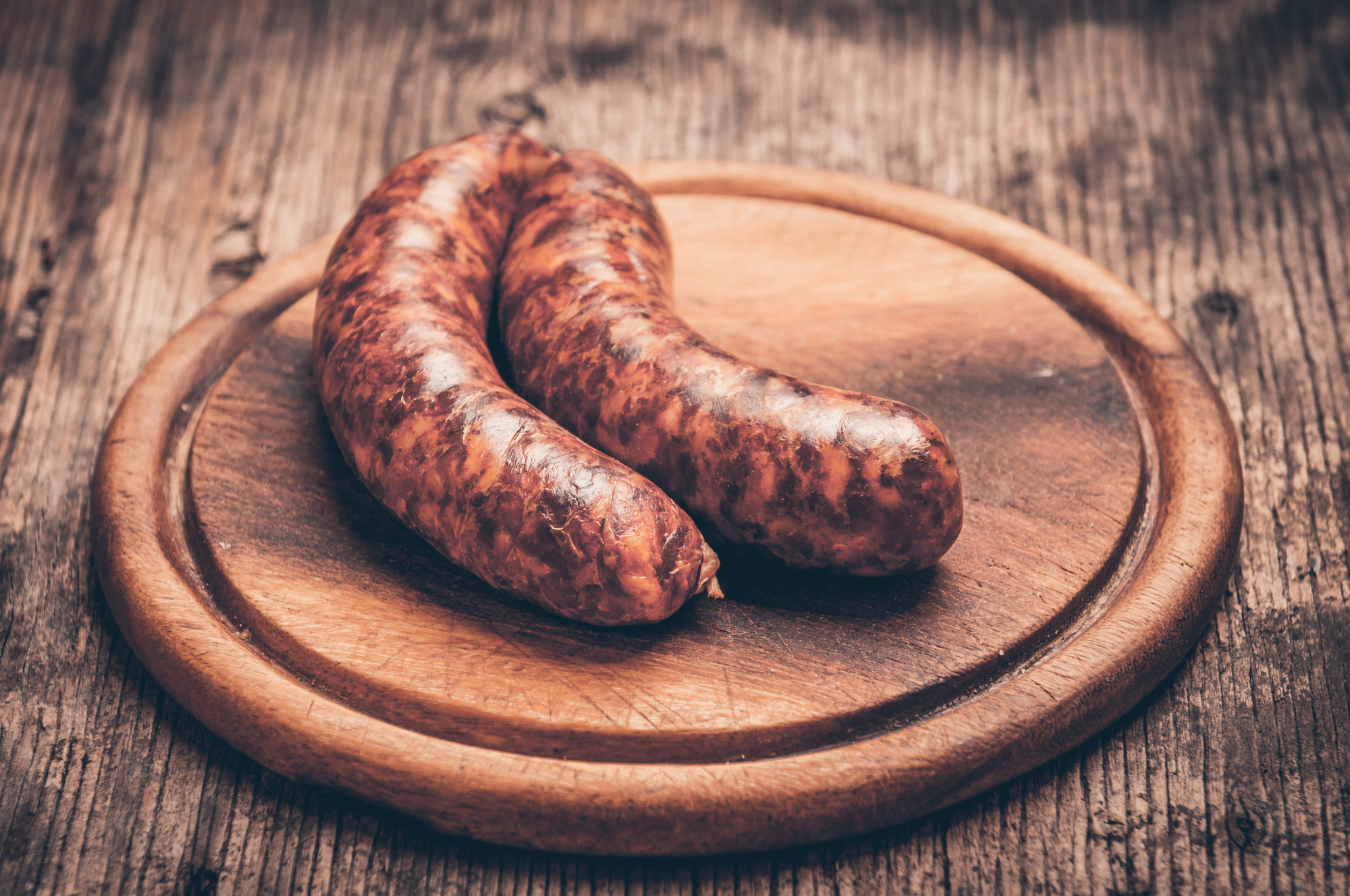 pølse på fjøl