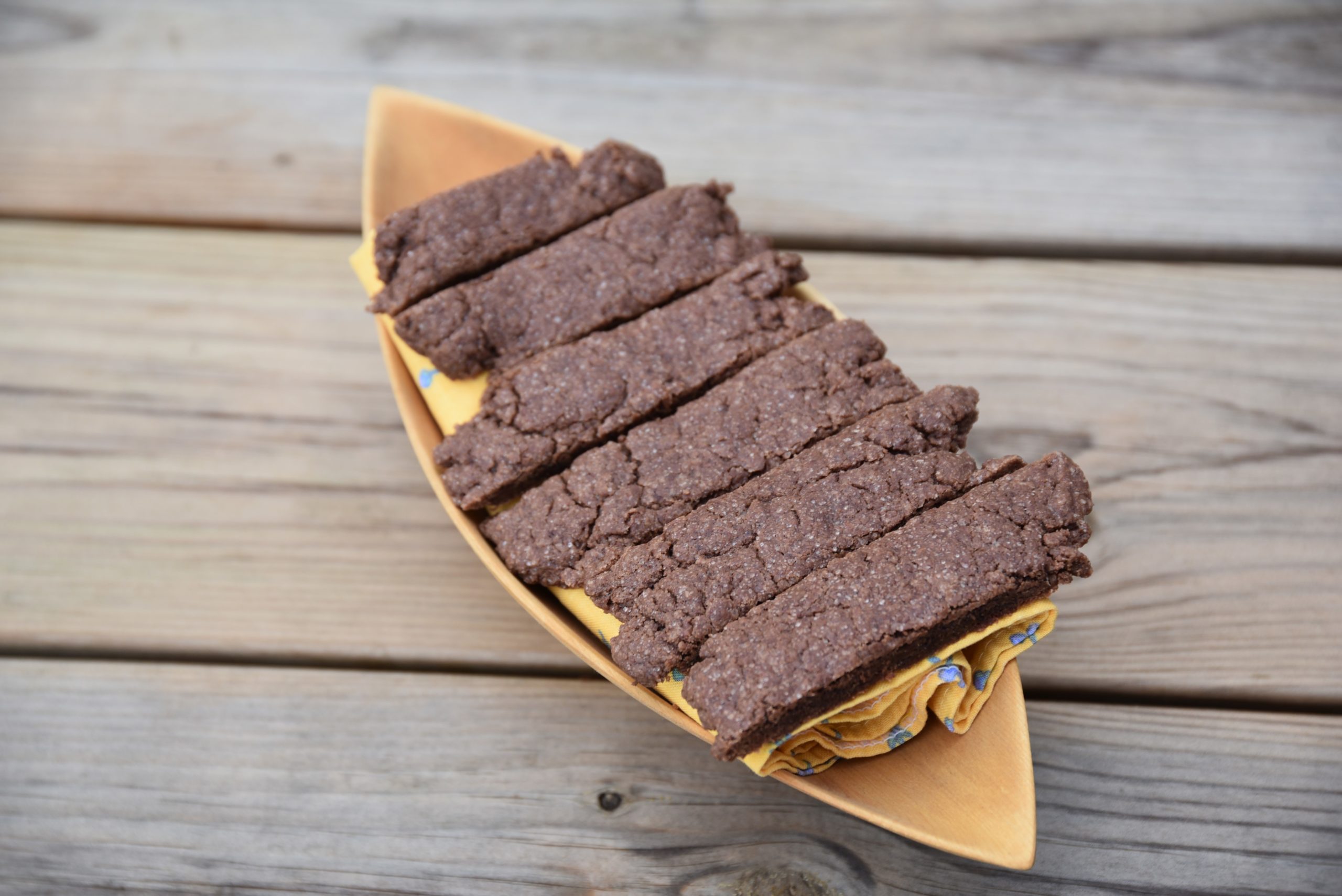 Kakaokaker med kakao, sukker, hvetemel, smør