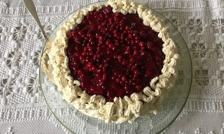 tyttebærkake
