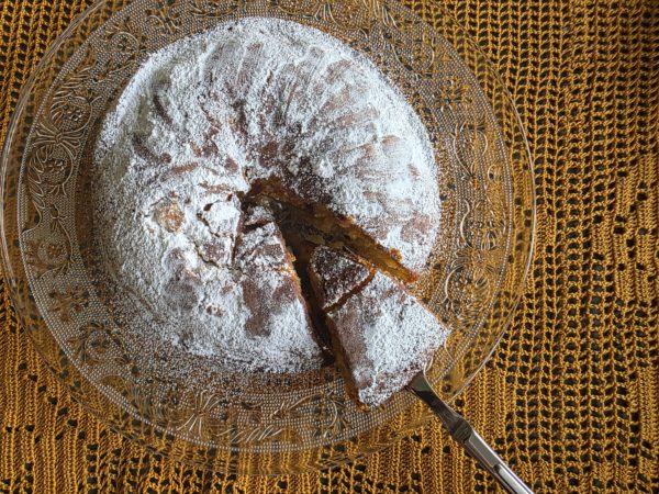 Fruktkake med aprikoser