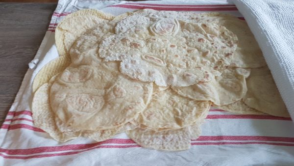 Glutenfri lompe i pakning