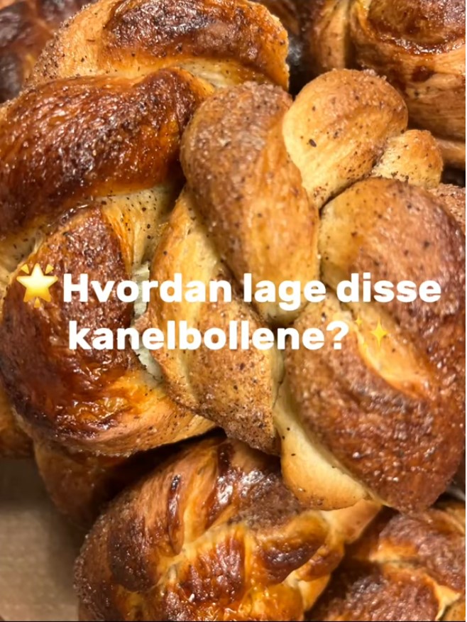 Åse lærer oss å lage kanelboller