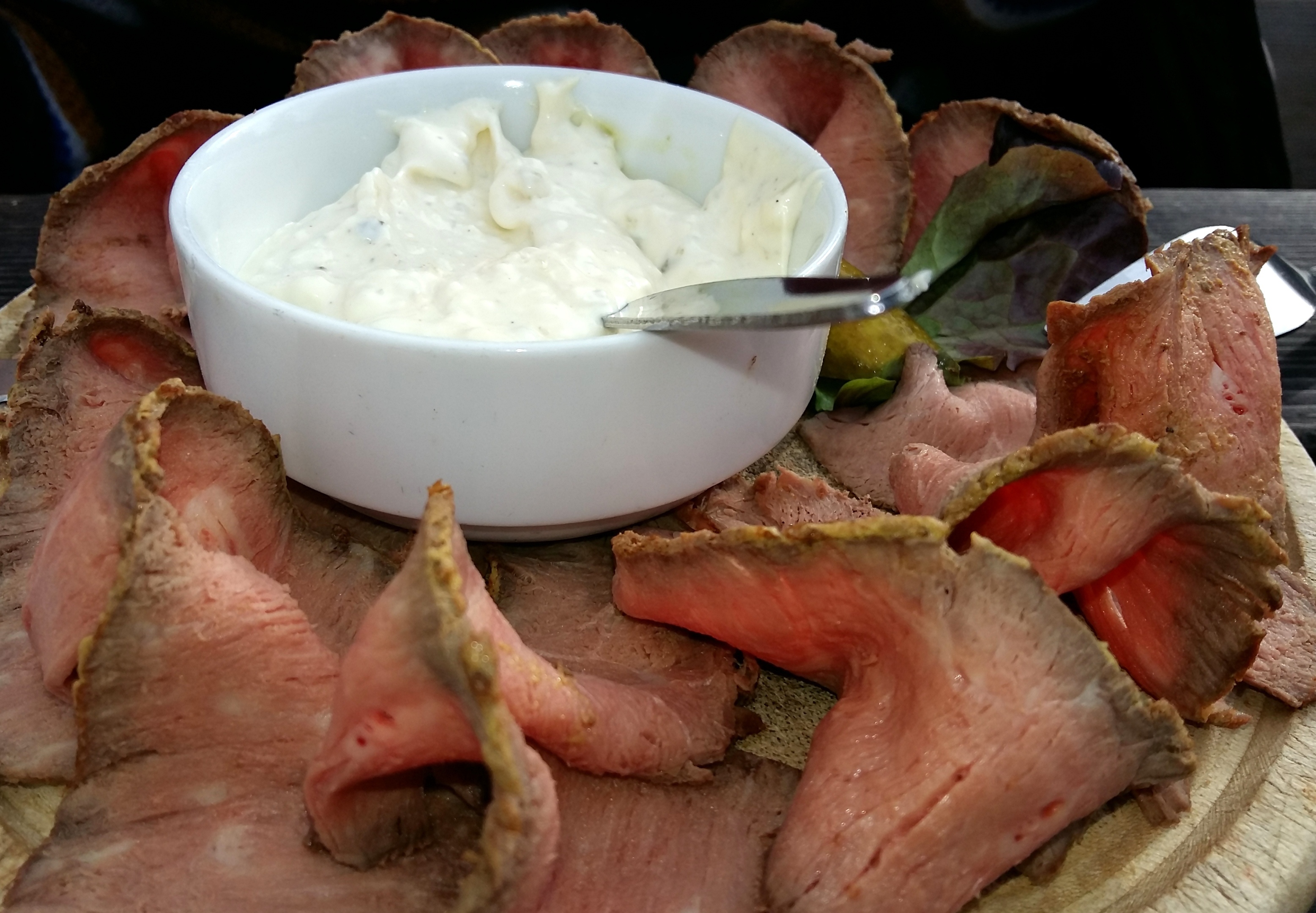 Roast,Beef,With,Horseradish,