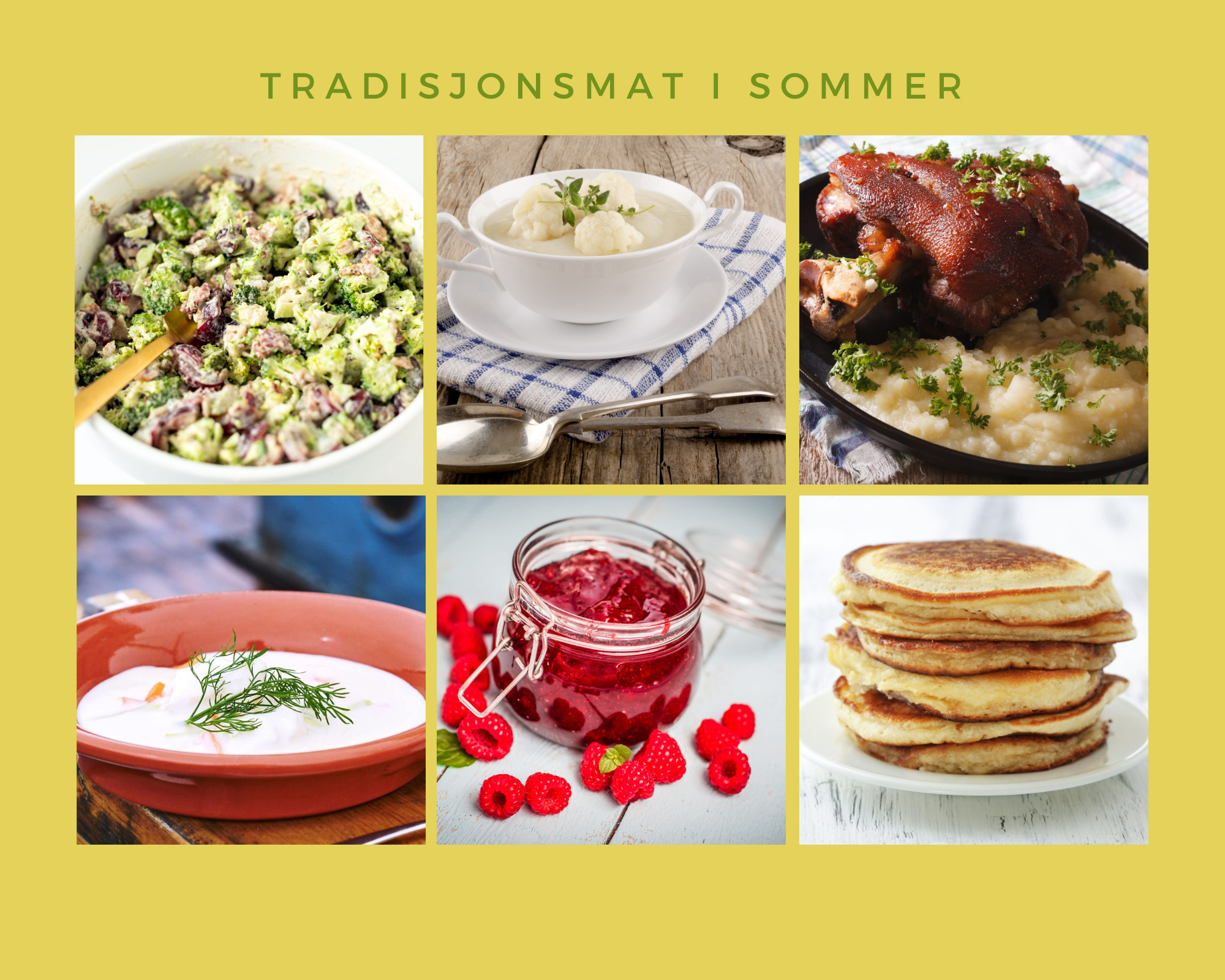 Tips til tradisjonsmat i sommer